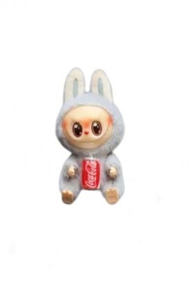 aksesoar za torbu LABUBU COCA COLA WHITE