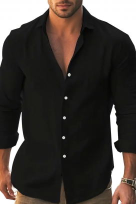 muška košulja MELBO BLACK