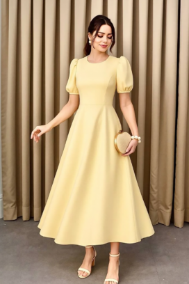 haljina MINOPA YELLOW