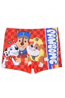 kupaći kostim za dečake PAWPOLICE RED