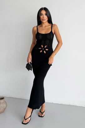 haljina HOTTINA BLACK