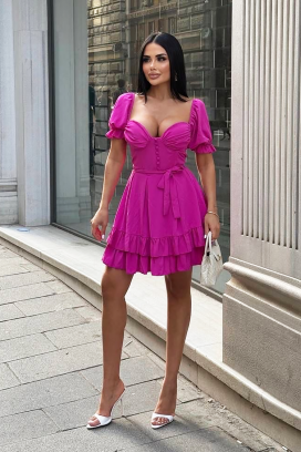 haljina KEYVERZA PURPLE
