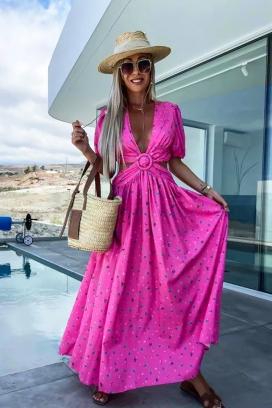 haljina MATILEIDA FUCHSIA