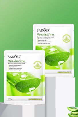 maska za lice SADOER Plant Facial Mask ALOEVERA