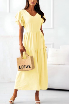 haljina ESMELIRVA YELLOW