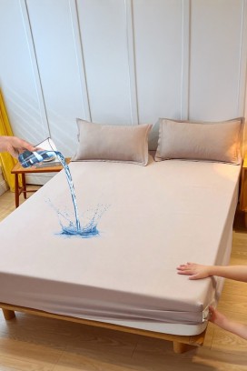čaršav sa lastišem MONDELGA BEIGE 160х200 cm