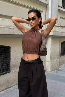 top ORBELTA BROWN