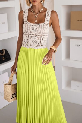 haljina SERMIGA LIME