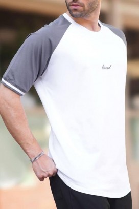 muška majica DEMERO WHITE