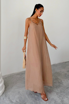 haljina MUDESA BEIGE
