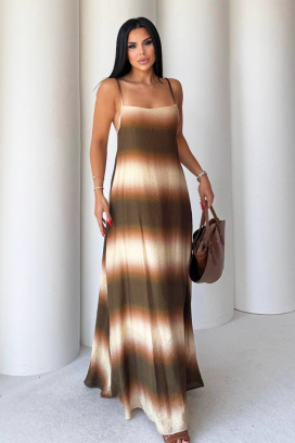 haljina REMUNA BROWN