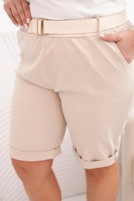 kratke pantalone LOMINERA BEIGE