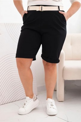 kratke pantalone LOMINERA BLACK