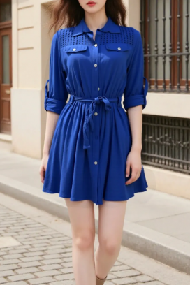 haljina DELFERZA BLUE