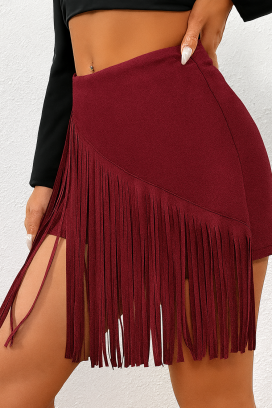 suknja - pantalone KRENOLDA BORDO