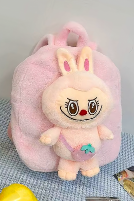 dečiji ranac LABUBU BERRY PINK
