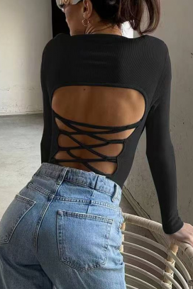 bodi - bluza BROLTERZA BLACK