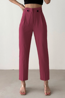 pantalone ALINIZA BORDO