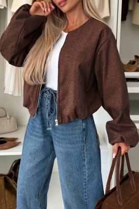 jakna MERFIOLJA BROWN