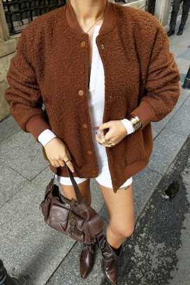 jakna DRELZONDA BROWN