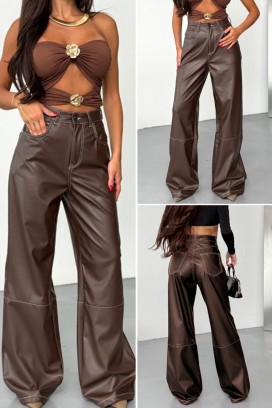 pantalone LEZNAYA BROWN