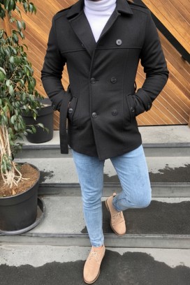 muški kaput TORONTO BLACK