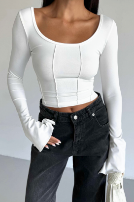 ženska bluza RELVEDA WHITE