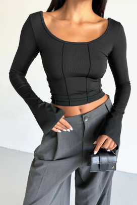 ženska bluza RELVEDA BLACK
