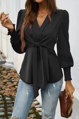 ženska bluza GIRFOLZA BLACK