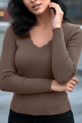 ženska bluza VORNELFA BROWN
