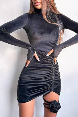 haljina GROMERFA BLACK