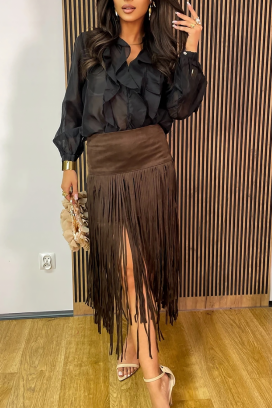 suknja DERMINDA BROWN