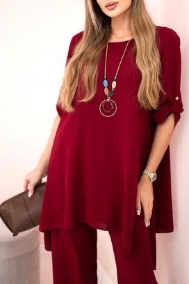 komplet KLOBERGA BORDO