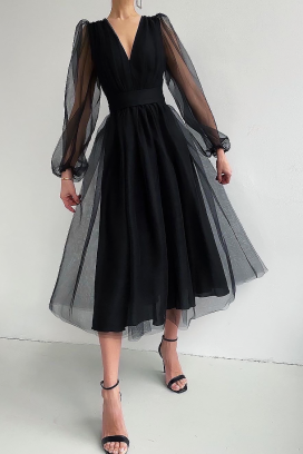 haljina LUMINZA BLACK