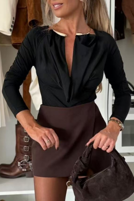 ženska bluza FELISITA BLACK
