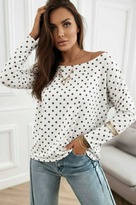 ženska bluza TORZILDA WHITE
