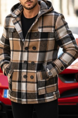 muški kaput STERFO BEIGE