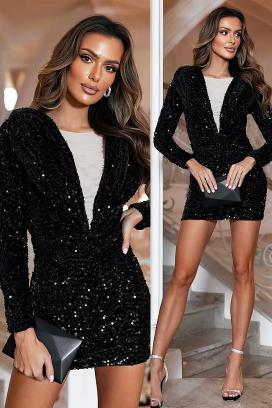 haljina MOLTERZA BLACK