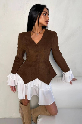 komplet AKSIENA BROWN