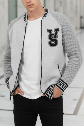 muška vesta KREFOZ GREY