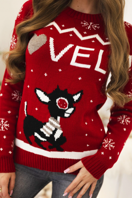 džemper ROLZONA RED