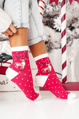 čarape BLUFELDA FUCHSIA