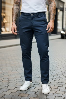 muške pantalone TELRET NAVY