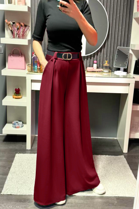 pantalone ILOPERNA BORDO