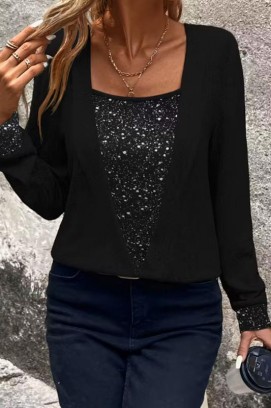 ženska bluza FLILONZA BLACK