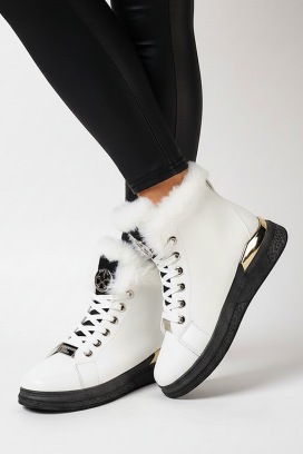 ženske gležnjače VEONELZA WHITE