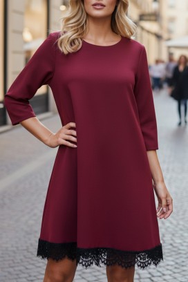 haljina DEBROLA BORDO