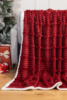 ćebe NELMIRFA RED 160x200 cm