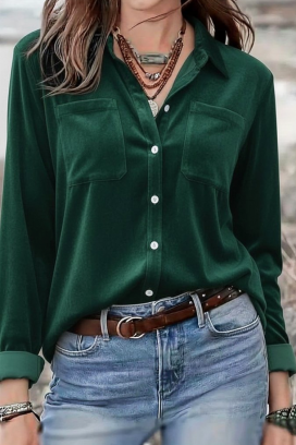 ženska košulja GILVELZA GREEN