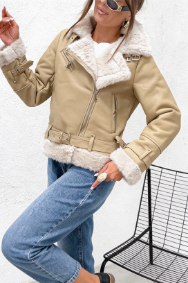 jakna KLEVOLDA BEIGE